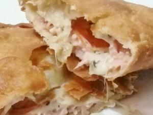 Pizza frita